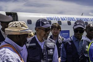 REPUBLICA DEMOCRATICA DEL CONGO-BUNIA-OMS-DIRECTOR GENERAL-VISITA