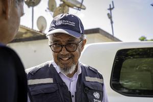 REPUBLICA DEMOCRATICA DEL CONGO-BUNIA-OMS-DIRECTOR GENERAL-VISITA
