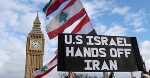 REINO UNIDO-LONDRES-PROTESTA-ATAQUES DE EEUU E ISRAEL CONTRA IRAN