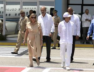 CUBA-HABANA-COLOMBIA-PETRO-VISITA