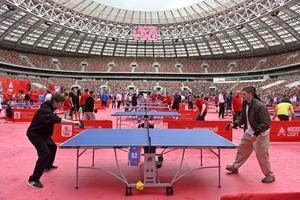 RUSIA-MOSCU-FESTIVAL DE TENIS DE MESA