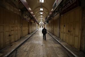 MEDIO ORIENTE-CISJORDANIA-NAPLUSA-HUELGA