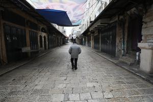 MEDIO ORIENTE-CISJORDANIA-NAPLUSA-HUELGA