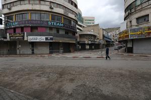 MEDIO ORIENTE-CISJORDANIA-NAPLUSA-HUELGA