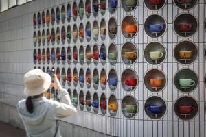 CHINA-LIAONING-SHENYANG-CALLE BAJING-CULTURA DEL CAFE