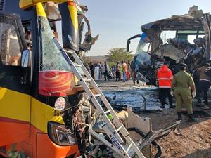 TANZANIA-DODOMA-ACCIDENTE DE AUTOBUS