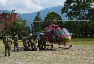 NEPAL-NUWAKOT-AVALANCHA DE LODO-SECUELAS