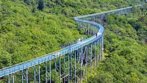 CHINA-ANHUI-CHUZHOU-MONTAÑA LANGYA-TURISMO