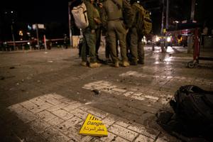 ISRAEL-TEL AVIV-EXPLOSION-SECUELAS