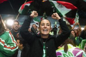 MEXICO-CIUDAD DE MEXICO-FUTBOL-COPA MUNDIAL DE LA FIFA 2026-MEXICO VS ECUADOR-SHEINBAUM