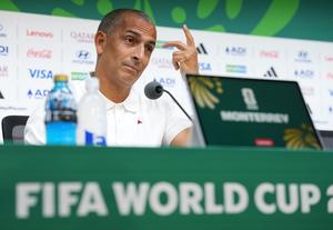 MEXICO-MONTERREY-COPA MUNDIAL DE LA FIFA 2026-CONFERENCIA DE PRENSA-SUECIA VS TUNEZ