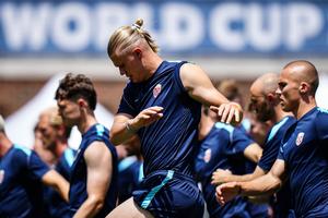 EEUU-DALLAS-FUTBOL-COPA MUNDIAL DE LA FIFA 2026-SELECCION NORUEGA-ENTRENAMIENTO