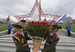 BIELORRUSIA-MINSK-DIA DEL TRABAJO-CELEBRACION