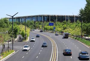 CHINA-BEIJING-CENTRO ADMINISTRATIVO MUNICIPAL-PAISAJE