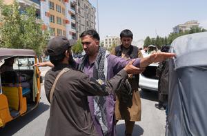 AFGANISTAN-KABUL-SEGURIDAD-PUESTO DE CONTROL