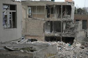 IRAN-TEHERAN-EDIFICIOS DESTRUIDOS