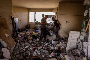 MEDIO ORIENTE-CIUDAD DE GAZA-ATAQUES AEREOS