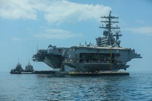 PANAMA-CIUDAD DE PANAMA-EEUU-PORTAAVIONES Y DESTRUCTOR-VISITA