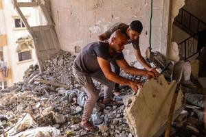 MEDIO ORIENTE-CIUDAD DE GAZA-ATAQUES AEREOS