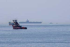 PANAMA-CIUDAD DE PANAMA-EEUU-PORTAAVIONES Y DESTRUCTOR-VISITA