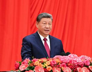 CHINA-BEIJING-LIDERES-DIA NACIONAL-RECEPCION