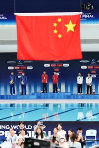 CHINA-BEIJING-CLAVADOS-COPA DEL MUNDO DE WORLD AQUATICS-SUPERFINAL-10M SINCRONIZADO MASCULINO