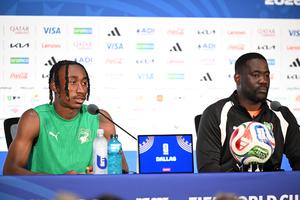 EEUU-DALLAS-FUTBOL-COPA MUNDIAL DE LA FIFA 2026-CONFERENCIA DE PRENSA-COTE D'IVOIRE