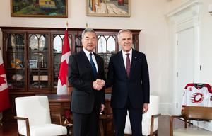 CANADA-OTTAWA-PRIMER MINISTRO-CHINA-WANG YI-REUNION