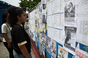 VENEZUELA-CARACAS-TERREMOTOS-PERSONAS DESAPARECIDAS