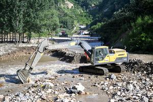 CHINA-HEBEI-CHENGDE-FUERTES LLUVIAS-ALIVIO