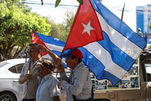EL SALVADOR-SAN SALVADOR-CUBA-CARAVANA DE SOLIDARIDAD