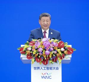 CHINA-SHANGHAI-XI JINPING-CONFERENCIA MUNDIAL DE IA 2026-INAUGURACION