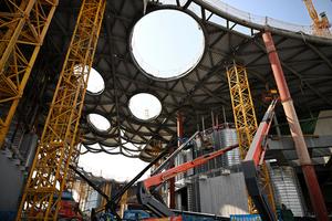 CHINA-HEBEI-NUEVA AREA DE XIONG'AN-INSTALACION CULTURAL-CONSTRUCCION