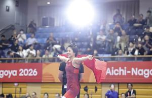 JAPON-NAGOYA-JUEGOS ASIATICOS-LUCHA-57 KG FEMENINOS-FINAL