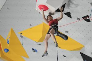 JAPON-NAGOYA-JUEGOS ASIATICOS-ESCALADA DEPORTIVA-DIFICULTAD FEMENINA