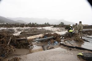 CHILE-COQUIMBO-TEMPORAL-INUNDACIONES