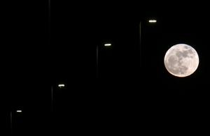 ITALIA-MANTUA-LUNA LLENA
