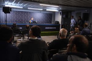 URUGUAY-MONTEVIDEO-FUTBOL-COPA MUNDIAL DE LA FIFA 2026-BIELSA-CONFERENCIA