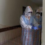 REPUBLICA DEMOCRATICA DEL CONGO-BUNIA-EBOLA-PACIENTES-RECUPERACION