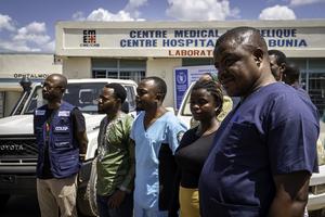 REPUBLICA DEMOCRATICA DEL CONGO-BUNIA-EBOLA-PACIENTES-RECUPERACION
