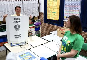 BRASIL-RIO DE JANEIRO-ELECCIONES PRESIDENCIALES-BOLSONARO
