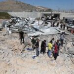 MEDIO ORIENTE-CISJORDANIA-NAPLUSA-DEMOLICION