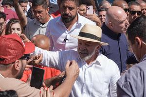 BRASIL-SAO PAULO-ELECCIONES PRESIDENCIALES-LULA DA SILVA