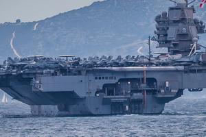 CROACIA-SPLIT-USS GERALD R. FORD