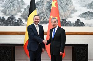 CHINA-BEIJING-WANG YI-BELGICA-MAXIME PREVOT-CONVERSACIONES