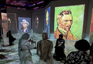 EGIPTO-CAIRO-VAN GOGH-EXPOSICION DE ARTE