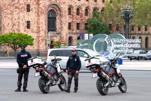 ARMENIA-EREVAN-8 CUMBRE DE LA CPE-MEDIDAS DE SEGURIDAD
