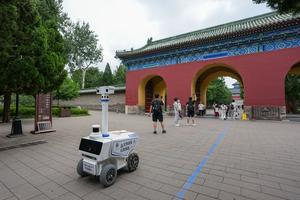 CHINA-BEIJING-PARQUE-ROBOT
