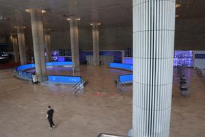 ISRAEL-TEL AVIV-ESPACIO AEREO CERRADO-VISTAS DEL AEROPUERTO