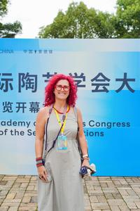 CHINA-JIANGXI-JINGDEZHEN-ARTISTA BRASILEÑA